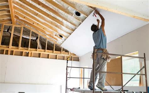 recommended drywall thickness for ceilings